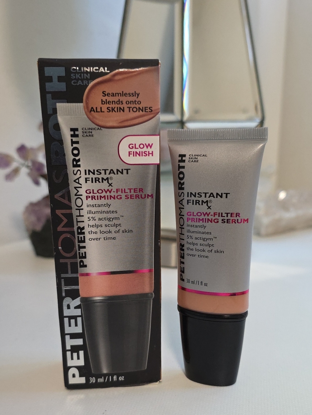 NIB Peter Thomas Roth Instant Firmx Glow Filter Priming Serum 1 oz.